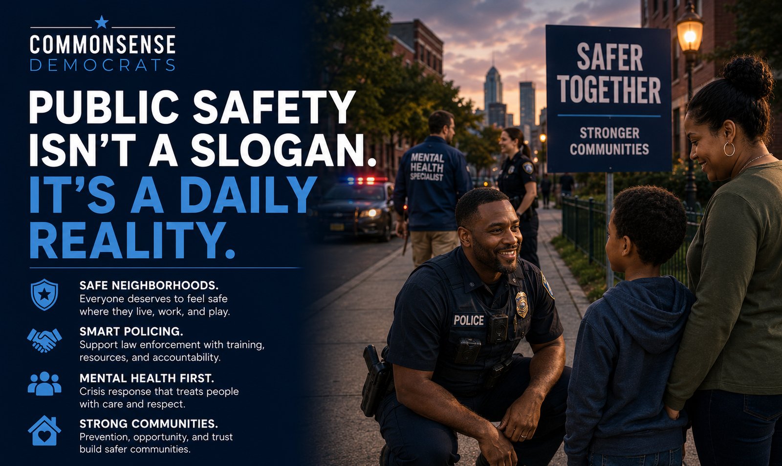 Public Safety Isn't a Slogan. It's a Daily Reality
